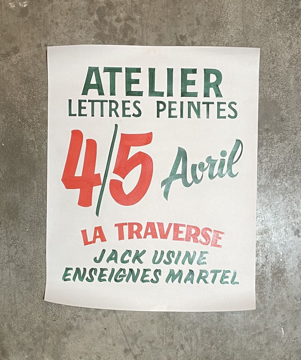 Atelier Lettres Peintes